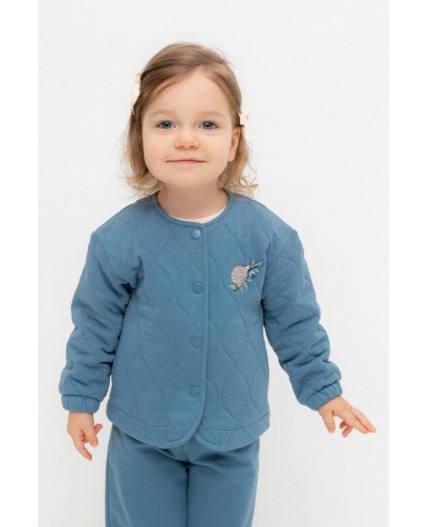 КР 302549/капитанский синий к561 жакет (бомбер)