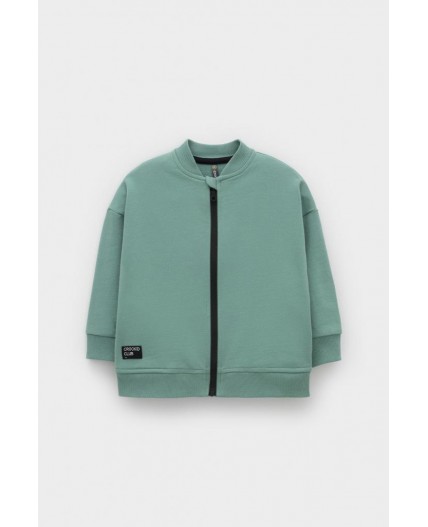 КР 302411/малахитово-зеленый к558 жакет (бомбер)