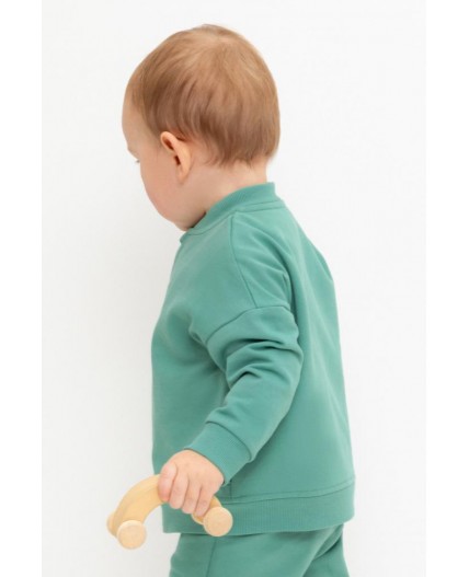 КР 302411/малахитово-зеленый к558 жакет (бомбер)