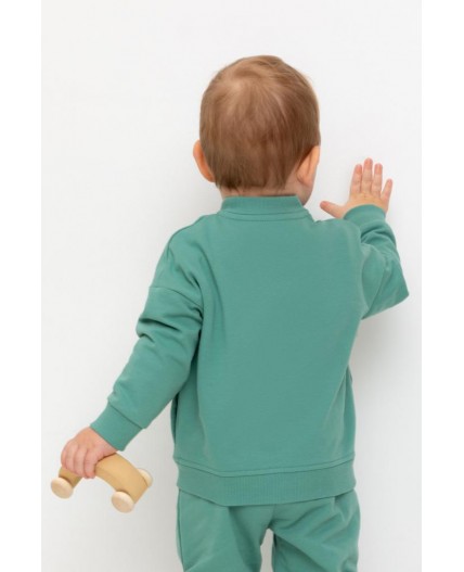 КР 302411/малахитово-зеленый к558 жакет (бомбер)