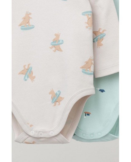 К 6342-2уп/серфинг,маленькие кораблики набор полукомбинезон (боди)