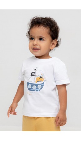 КР 302749/белый к564 фуфайка (футболка)