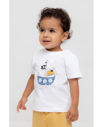 КР 302749/белый к564 фуфайка (футболка)