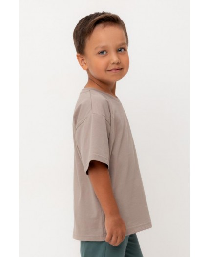 КР 302732-1/коричневый к556 фуфайка (футболка)