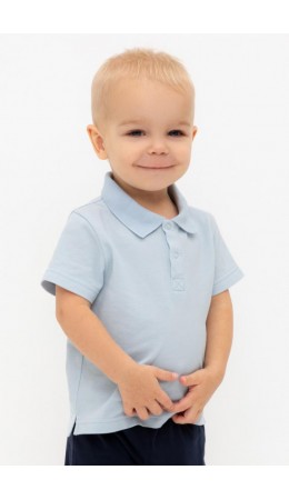 КР 302630/голубой к564 джемпер-поло