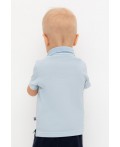 КР 302630/голубой к564 джемпер-поло