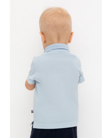 КР 302630/голубой к564 джемпер-поло
