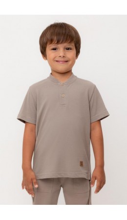 КР 302584-1/коричневый к554 фуфайка (футболка)