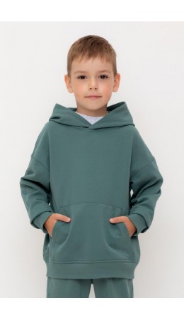 КР 302733-1/темный малахит к556 джемпер (худи)