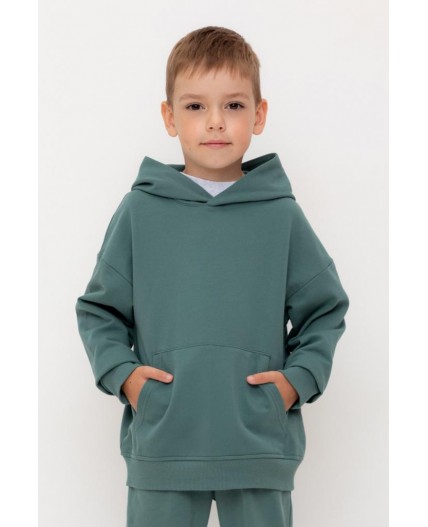 КР 302733-1/темный малахит к556 джемпер (худи)