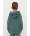 КР 302733-1/темный малахит к556 джемпер (худи)