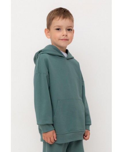 КР 302733/темный малахит к556 джемпер (худи)