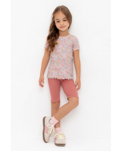 КР 400556-1/терракотовый к565 шорты (велосипедки)