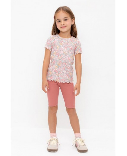 КР 400556-1/терракотовый к565 шорты (велосипедки)