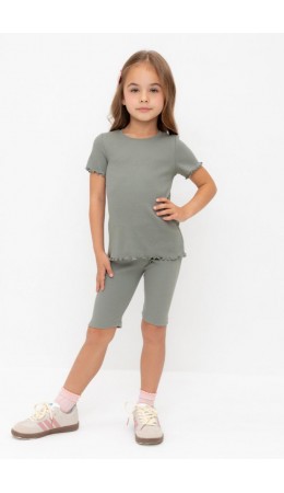 КР 400556/зеленый чай к565 шорты (велосипедки)