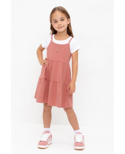 КР 5799/терракотовый к565 сарафан