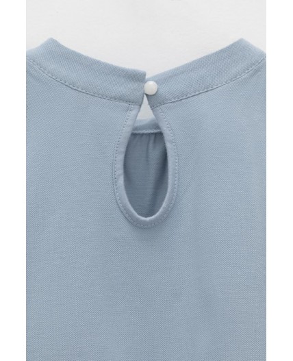 КР 5930/пыльно-синий к557 платье