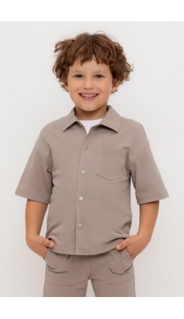 КР 302730/коричневый к556 рубашка