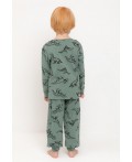 К 1561/весенний зеленый,динолэнд пижама