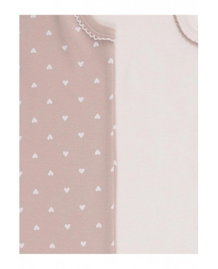 К 1181-2уп/айвори,нюдовый беж,сердечки набор майка