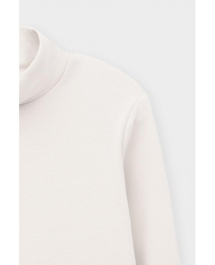 КП 302300/белая лилия джемпер (водолазка)