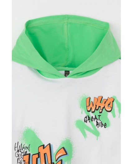 КР 302744/белый к562 фуфайка (футболка)