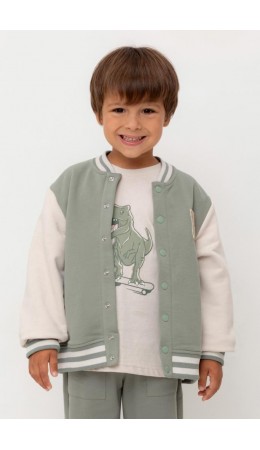 КР 302678-1/зеленый чай к554 жакет (бомбер)