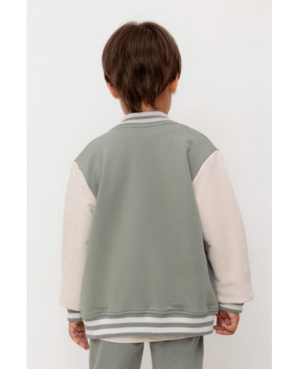 КР 302678-1/зеленый чай к554 жакет (бомбер)