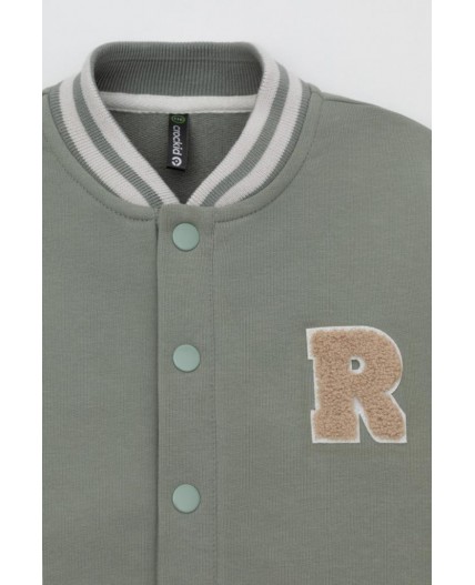 КР 302678/зеленый чай к554 жакет (бомбер)