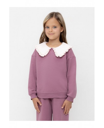 КР 302709/темная орхидея к553 джемпер (свитшот)