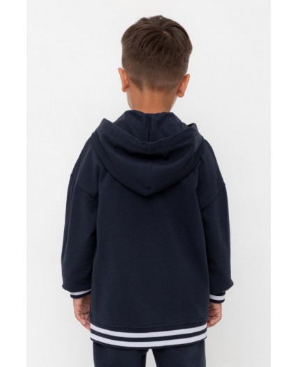 КР 302758-1/индиго к569 джемпер (толстовка)