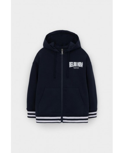 КР 302758/индиго к569 джемпер (толстовка)