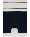 КР 6537/суровый,индиго,полоска к568 полукомбинезон (песочник)