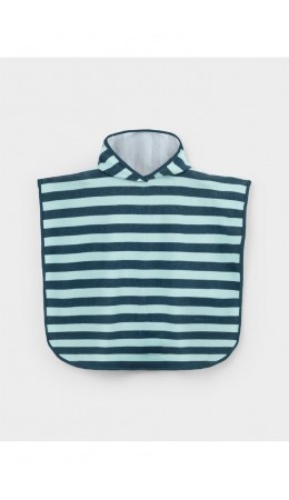 К 8535/зеленая морская полоска полотенце