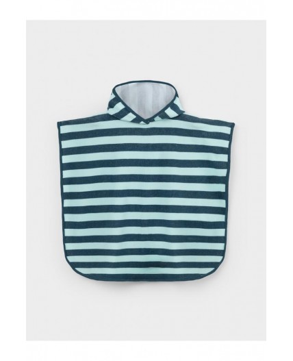 К 8535/зеленая морская полоска полотенце