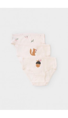 К 1909-3уп/сливки,ягодная полянка Ал набор трусы