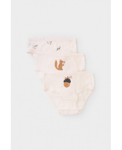 К 1909-3уп/сливки,ягодная полянка Ал набор трусы