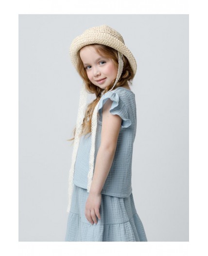 ТК 30003/нежно-голубой фуфайка-топ