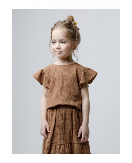 ТК 30003/ириска фуфайка-топ