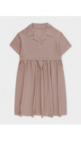 КП 5948/охра коричневая платье