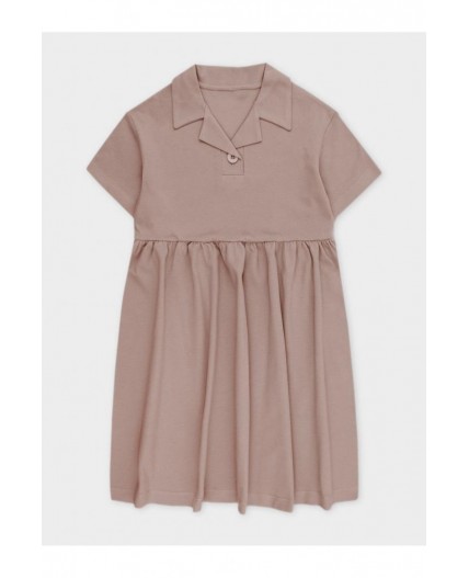 КП 5948/охра коричневая платье