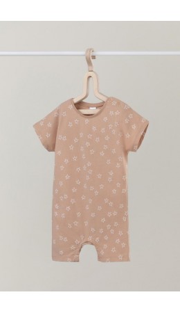 К 6294/кунжут,контурные звездчки полукомбинезон (песочник)