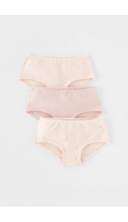 К 1964-3уп/бл.персиковый,пыльный персик,морковки трусы