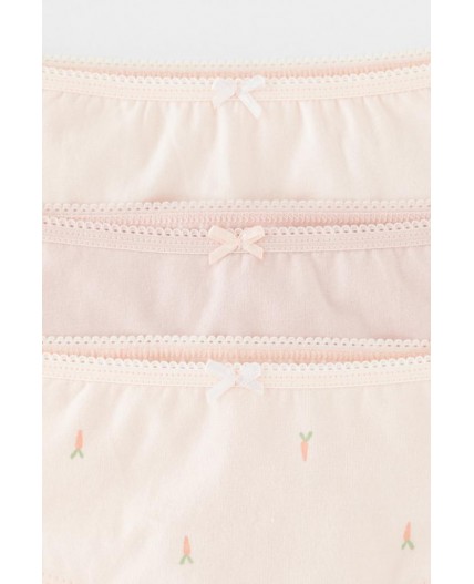 К 1964-3уп/бл.персиковый,пыльный персик,морковки трусы