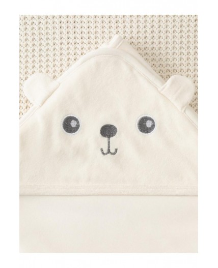 К 8500/белая лилия(мишка) простынка