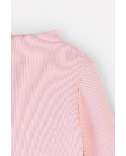 КП 301435/розовый кварц джемпер (водолазка)