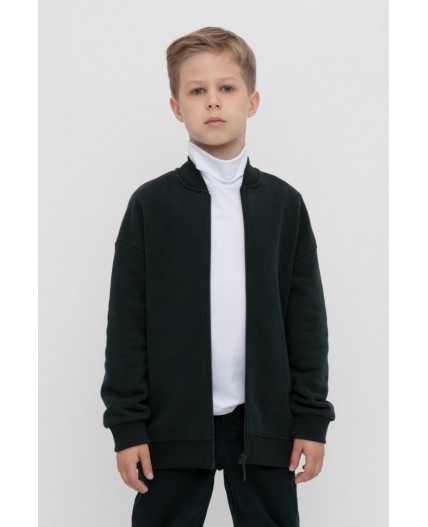 К 302500/черный жакет (бомбер)