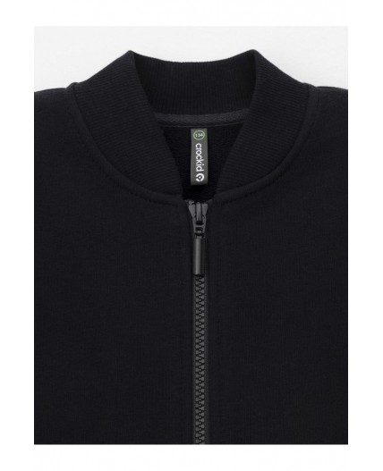 К 302500/черный жакет (бомбер)