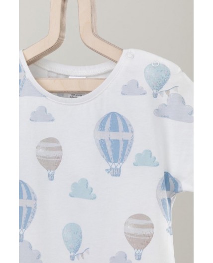 К 6294/сахар,воздушные шары полукомбинезон (песочник)