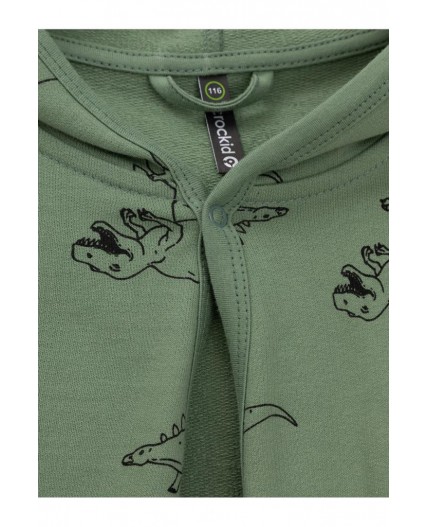 К 5763/зеленый камень,динозавры халат